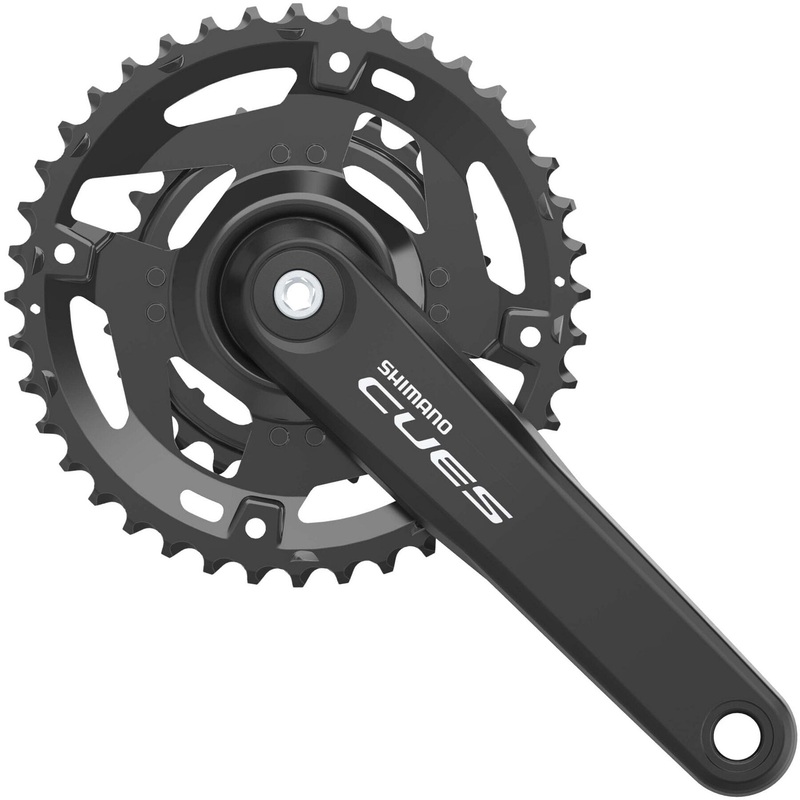 Shimano CUES FC-U4010 Double Chainset 9/10/11-Speed Black 40 / 26 teeth 175 mm