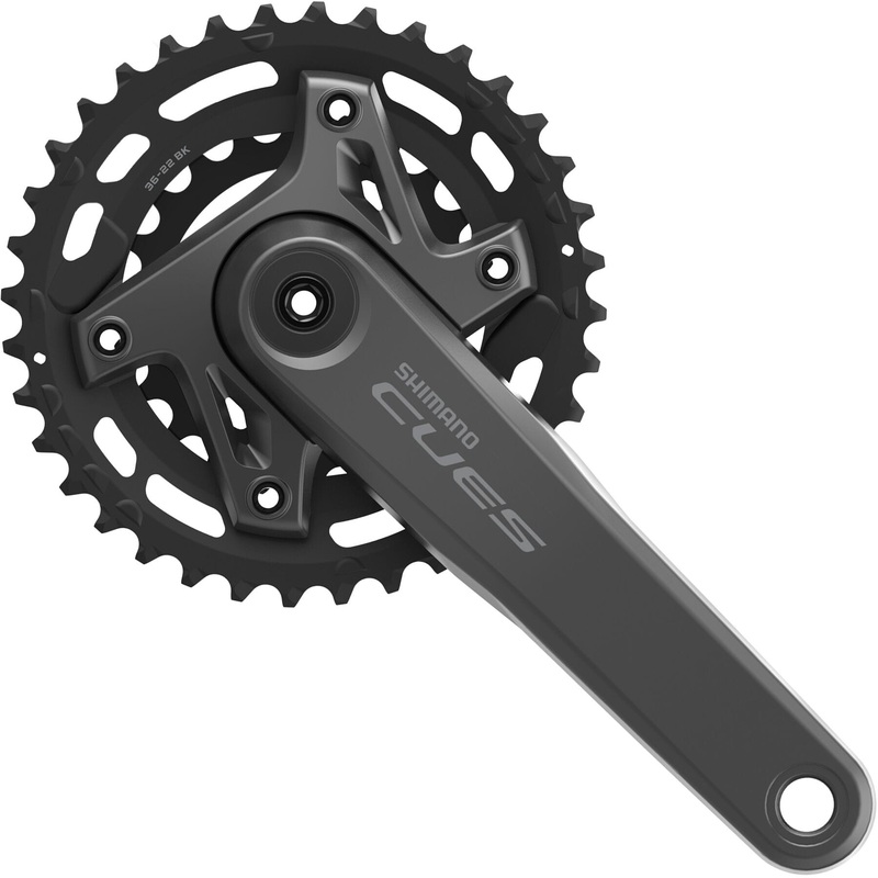 Shimano CUES FC-U6000 Double Boost Chainset 9/10/11-Speed Black 36 / 22 teeth 170 mm