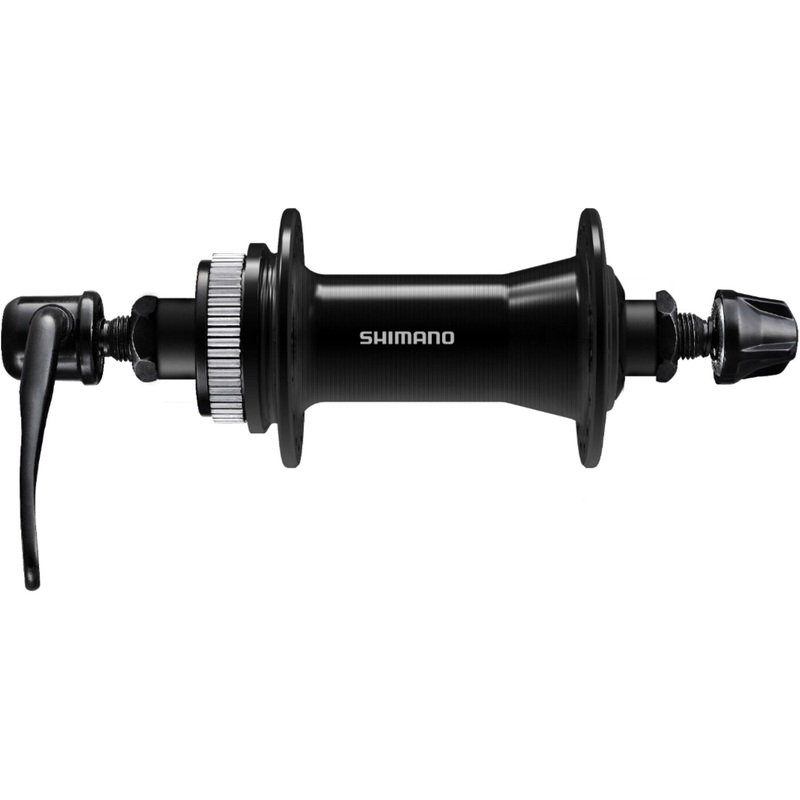 Shimano CUES HB-QC400 Front Hub 100mm QR Black 32 hole Centre-Lock 100 mm QR