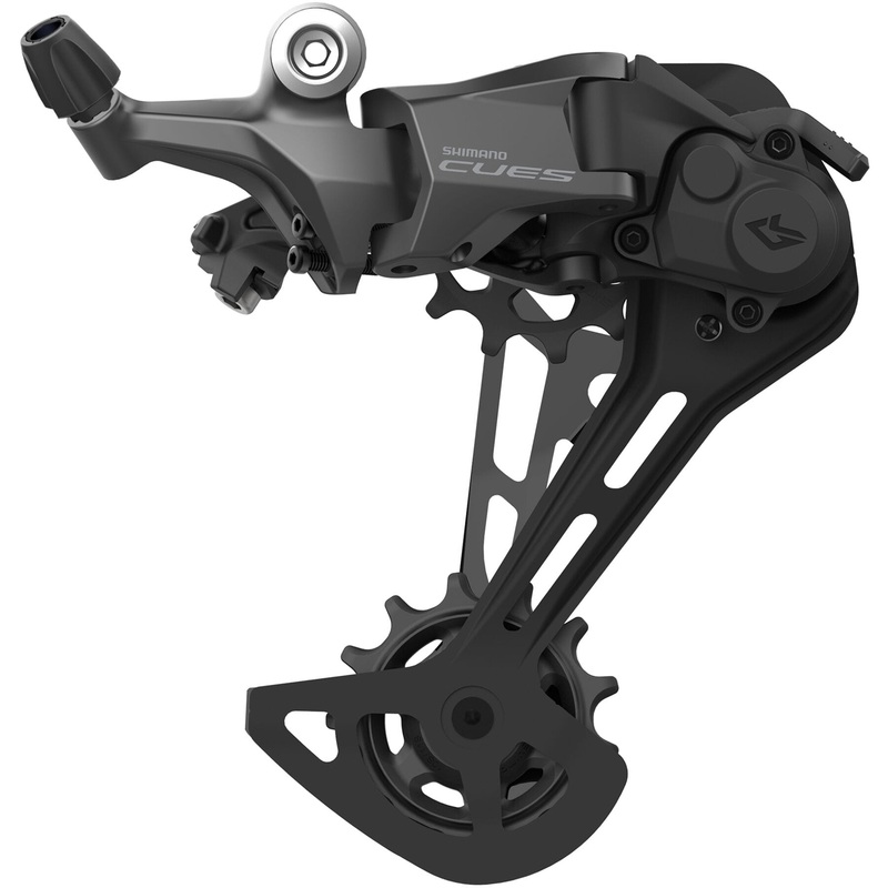 Shimano CUES RD-U6000 10/11-Speed GS Medium Cage Shadow+ Rear Derailleur Black GS - medium