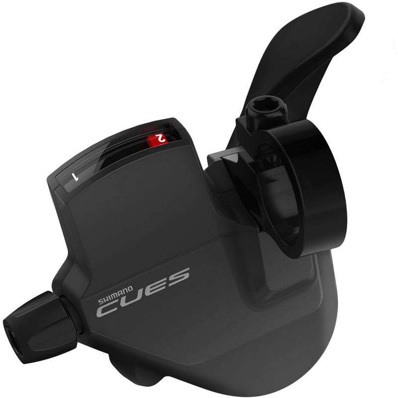 Shimano CUES SL-U4000 2-Speed Left Hand Shifter Black Double Left