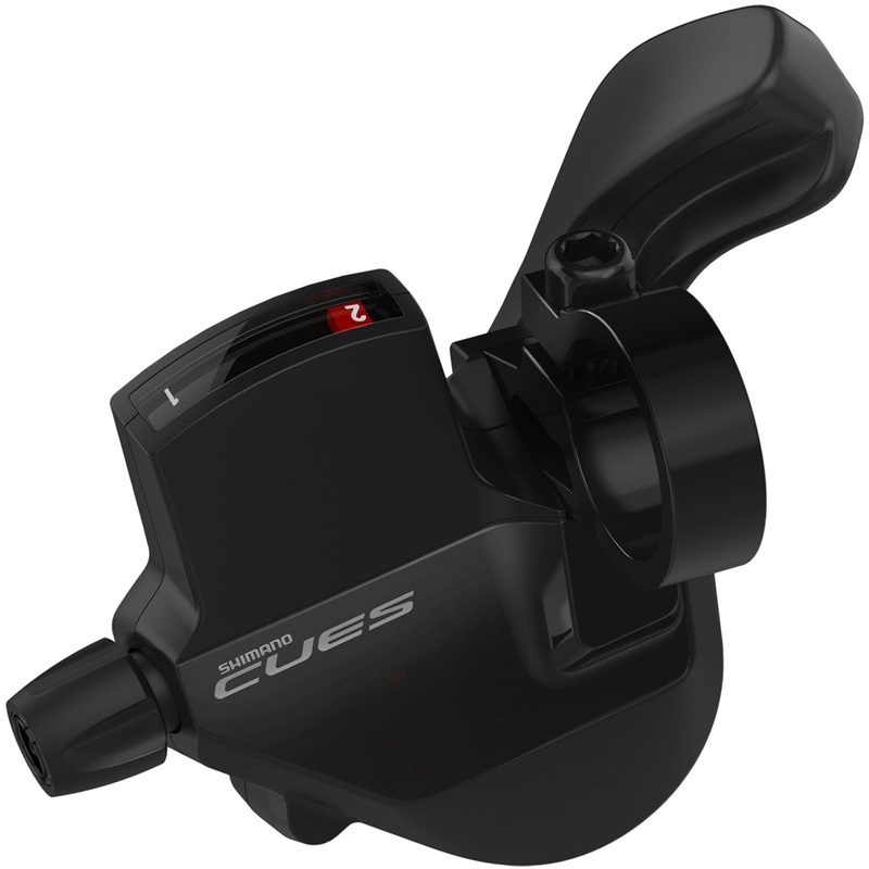 Shimano CUES SL-U6000 2-Speed Left Hand Shifter Black Double Left