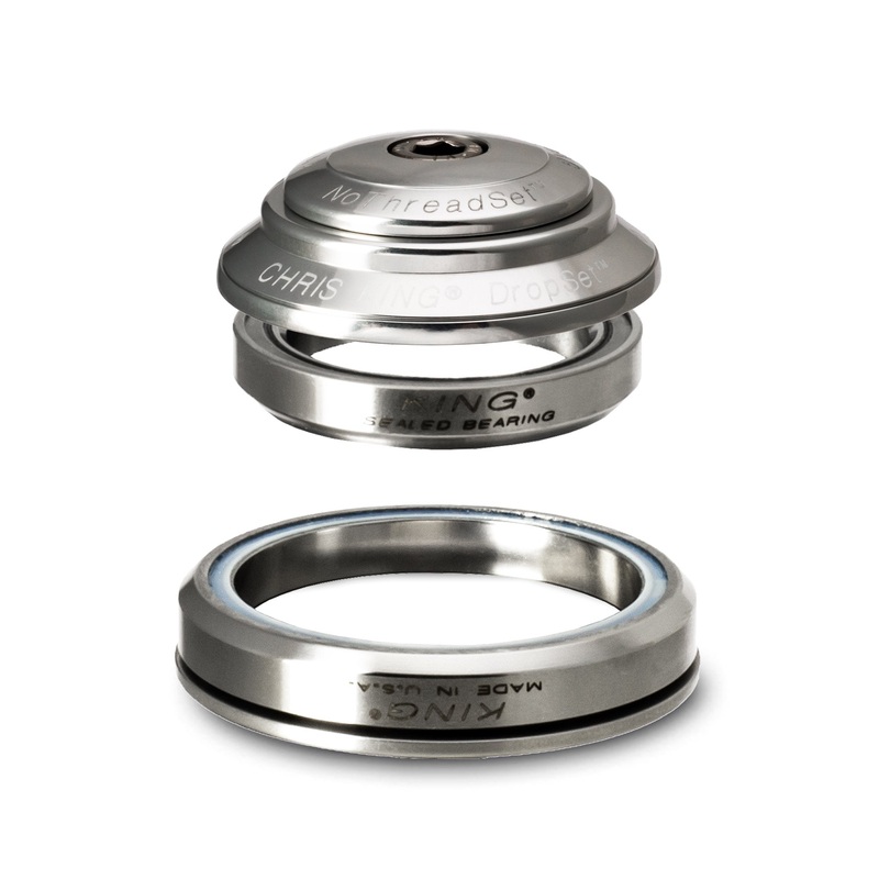 Chris King Dropset 2 42/52 Headset Black 1-1/8 Inch - 1-1/2 Inch