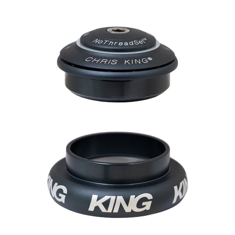 Chris King Inset 7 ZS44/EC44 Headset Black 1-1/8 Inch - 1-1/2 Inch