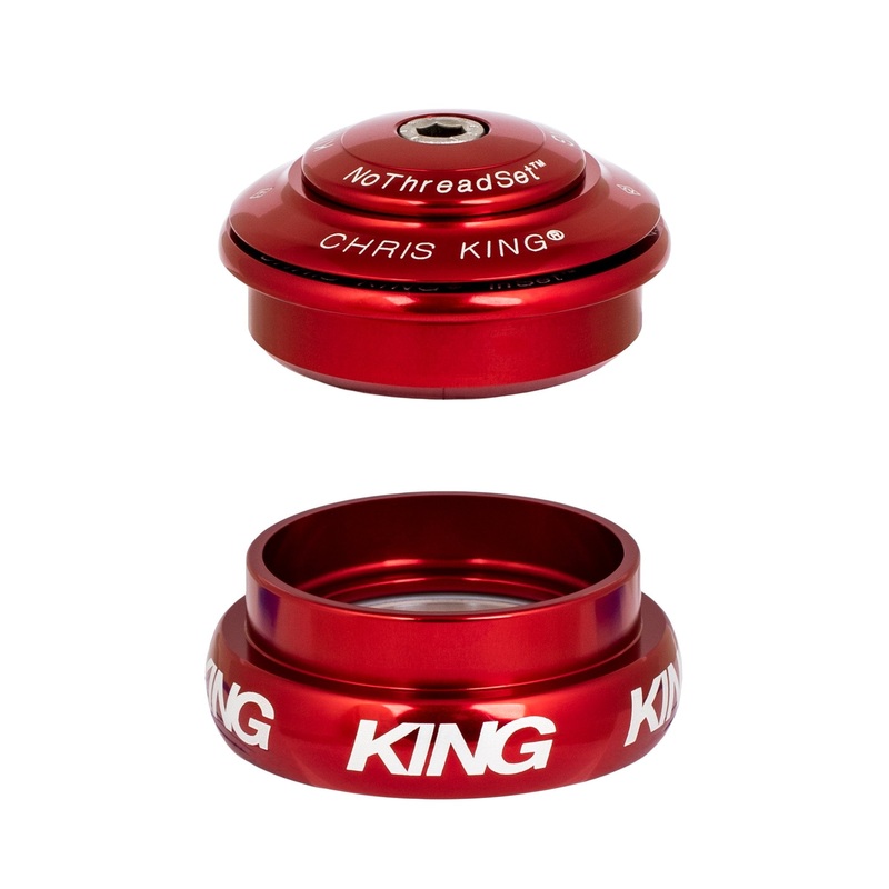 Chris King Inset 8 ZS44/EC44 Headset Black 1-1/8 Inch - 1-1/4 Inch