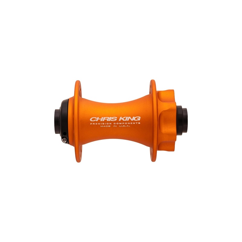 Chris King MTB Boost 6-Bolt Front Hub - 110x15mm Black 28H - Steel Bearings