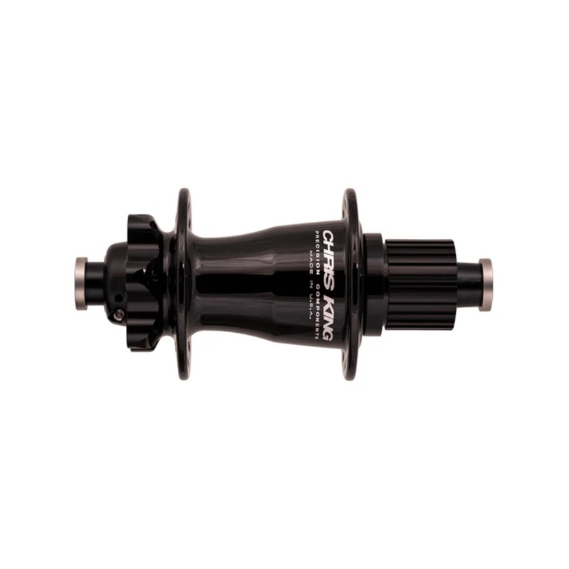 Chris King MTB Boost 6-Bolt Rear Hub - Shimano HG Black 28H - Steel Bearings Shimano HG