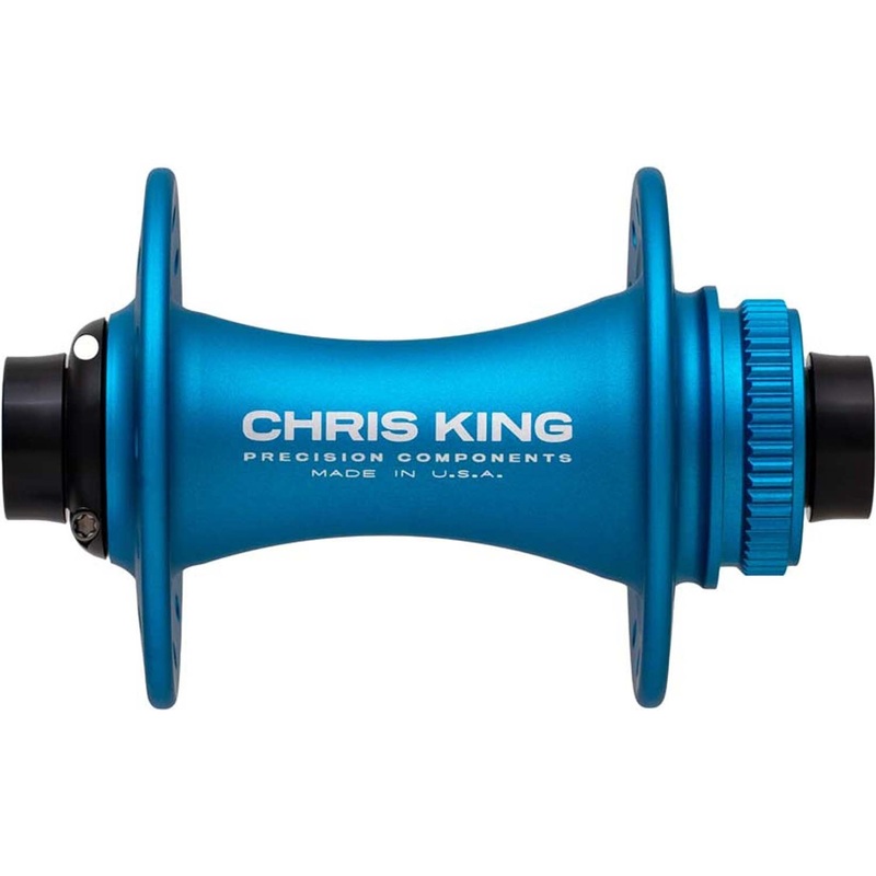 Chris King MTB Boost AB ISO Front Hub - 110x20mm Black 28H - Steel Bearings