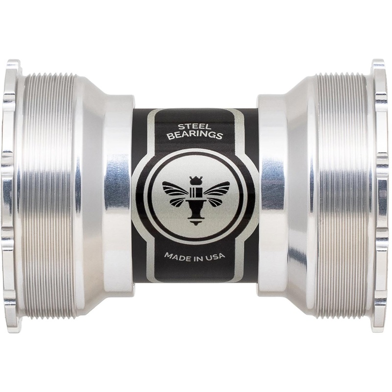 Chris King ThreadFit T47 30i Bottom Bracket Black 68-92mm - Steel Bearings