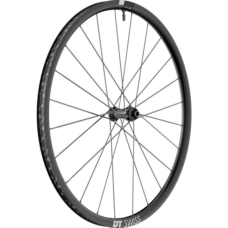 DT Swiss GR 1600 SPLINE 700c CL Front Wheel Black 100 x 12mm