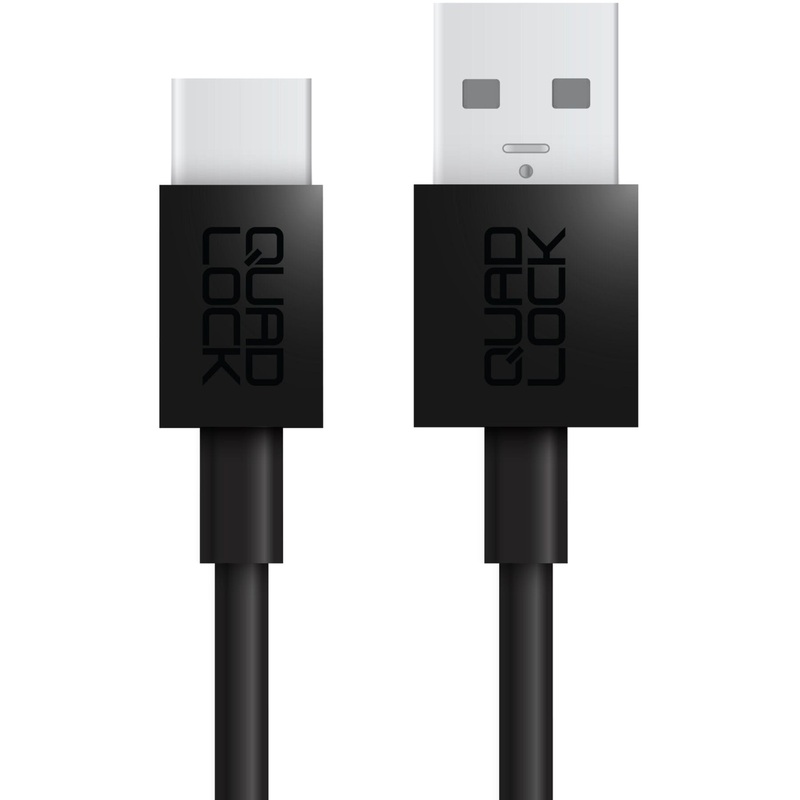 Quad Lock USB-A to USB-C Cable - 1.5m Black One Size