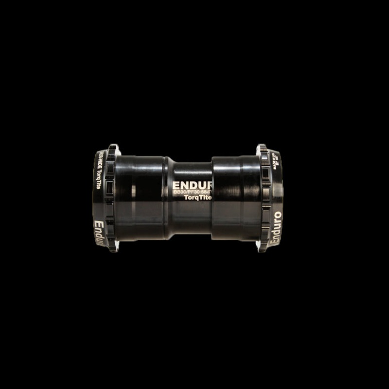 Enduro Bearings BB30 TorqTite Bottom Bracket 30mm Black 30mm 440C Stainless Steel