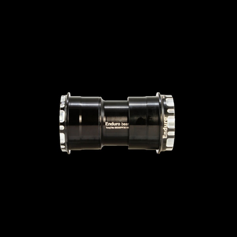 Enduro Bearings BB30A TorqTite Bottom Bracket 24mm Black 24mm 440C Stainless Steel