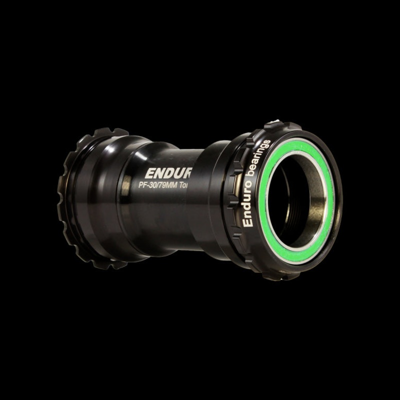 Enduro Bearings BBRIGHT TorqTite XD-15 Pro Bottom Bracket 30mm Black 30mm XD-15