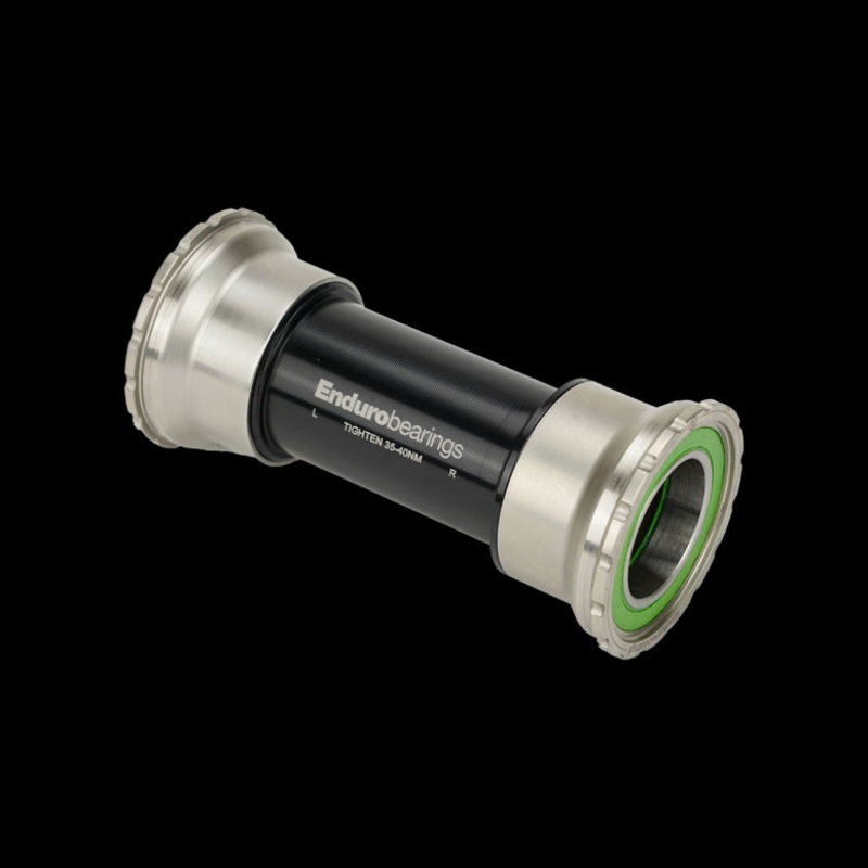 Enduro Bearings Maxhit Torqtite BB86/92 Bottom Bracket Black 24mm