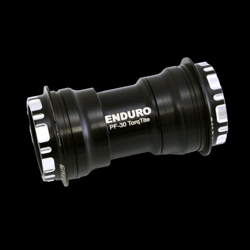 Enduro Bearings PF30 TorqTite Bottom Bracket 24mm Black 24mm 440C Stainless Steel