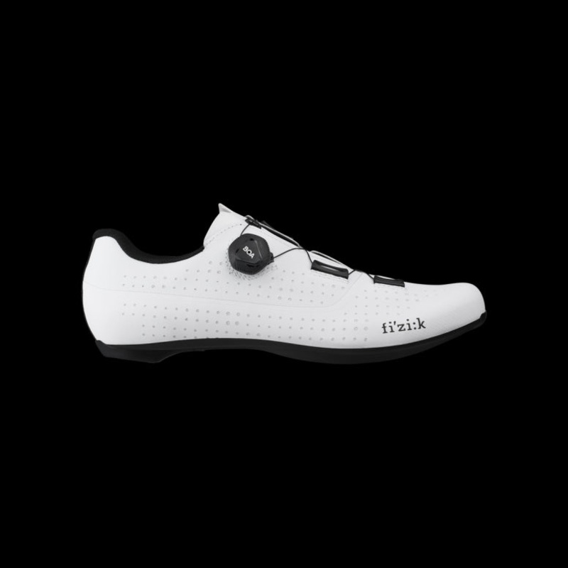 Fizik R4 Tempo Overcurve Wide Shoes White/Black 48