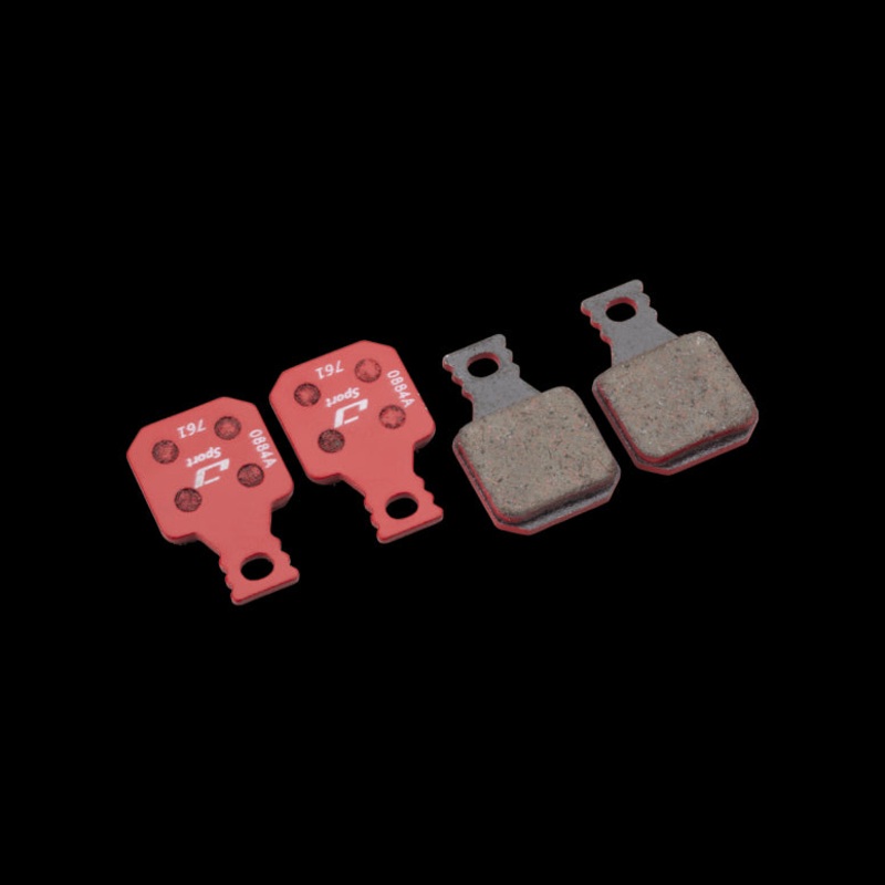 Jagwire Sport Semi-Metallic Disc Brake Pads - Magura MT7 Red