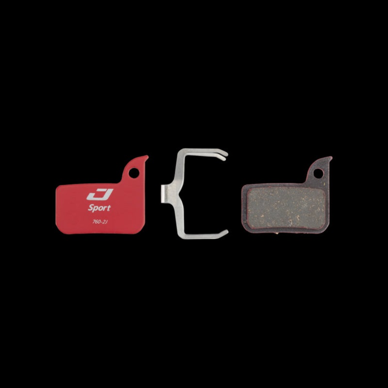 Jagwire Sport Semi-Metallic Disc Brake Pads - SRAM Road eTap Red