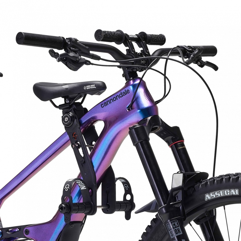 Kids Ride Shotgun 2.0 Child Bike Seat & Handlebars Combo Black