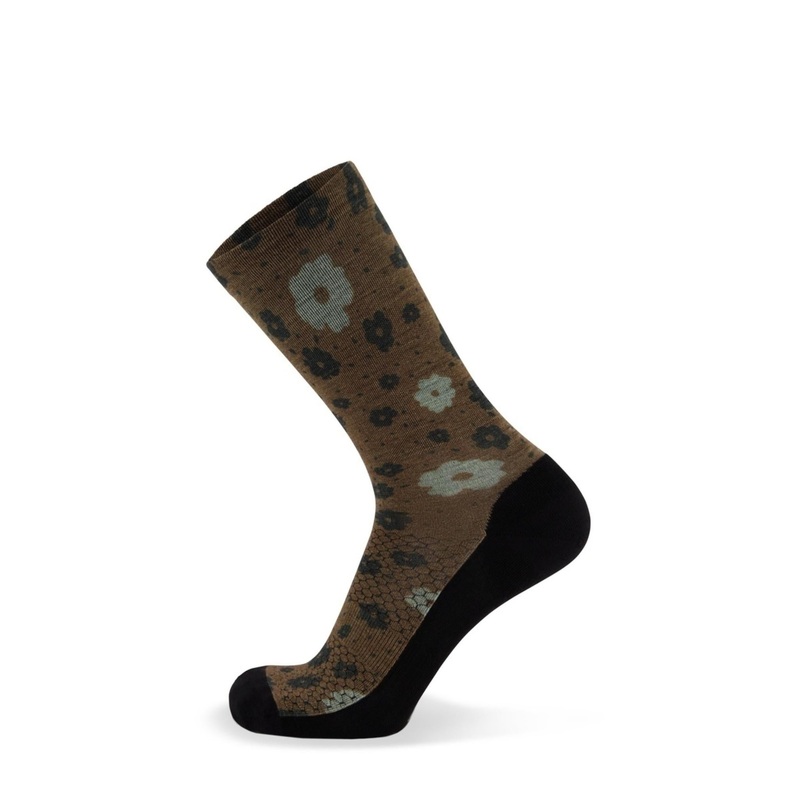 Mons Royale Atlas Crew Sock Digital - Aoraki Lily Aoraki Lily S