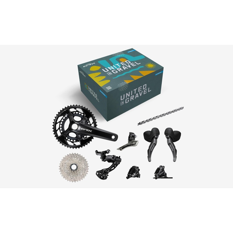 Shimano GRX 820 12-Speed 2x Groupset 172.5mm