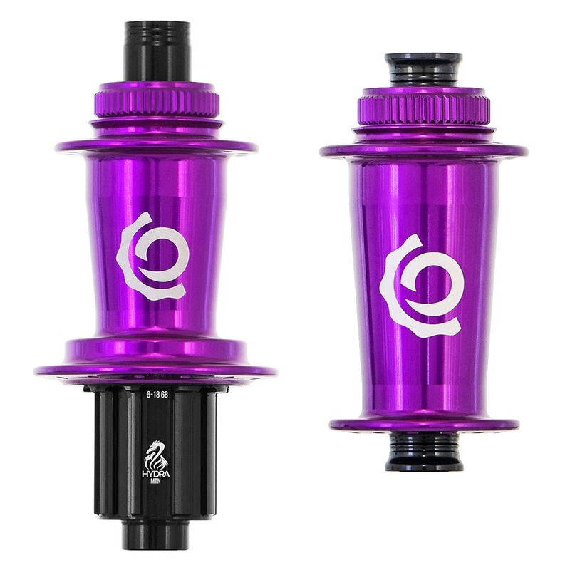 Industry Nine Hydra Classic 28h Center Lock Purple Hubset Purple 15x110 & 12x148 - 28H - XD