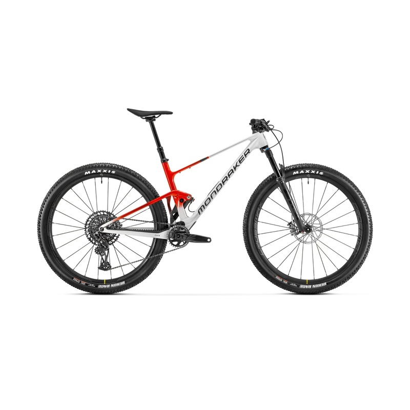 Mondraker F-Podium Carbon R 2024 Bunker Grey / Flame Red / Vortex Grey S