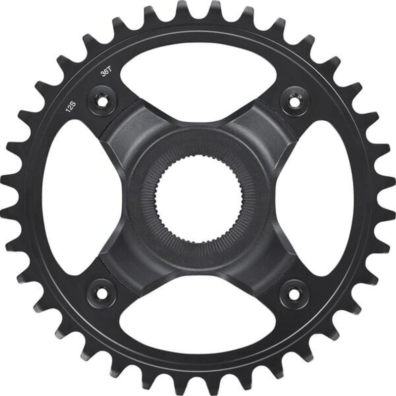 Shimano STEPS SM-CRE70-12-B 55mm Chainline Black 36 teeth