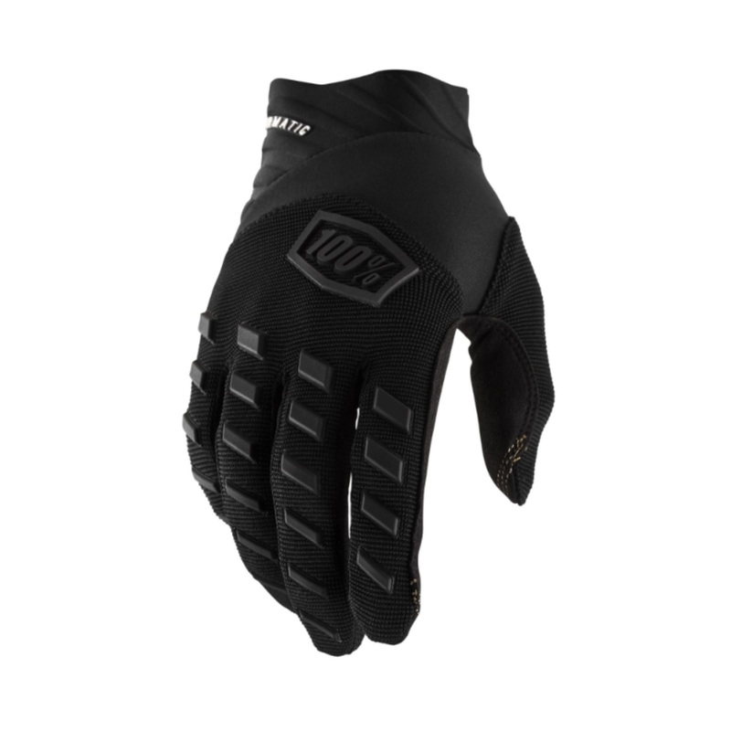 100% Airmatic Youth MTB Gloves Black/Charcoal S