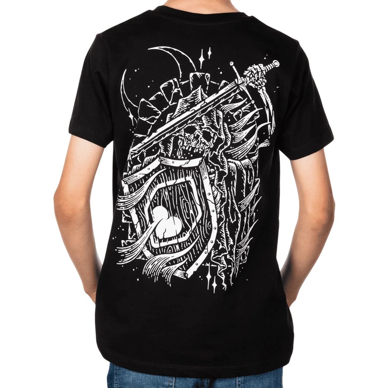 Burgtec Kid's Slayer T-Shirt Black 7-8 Years