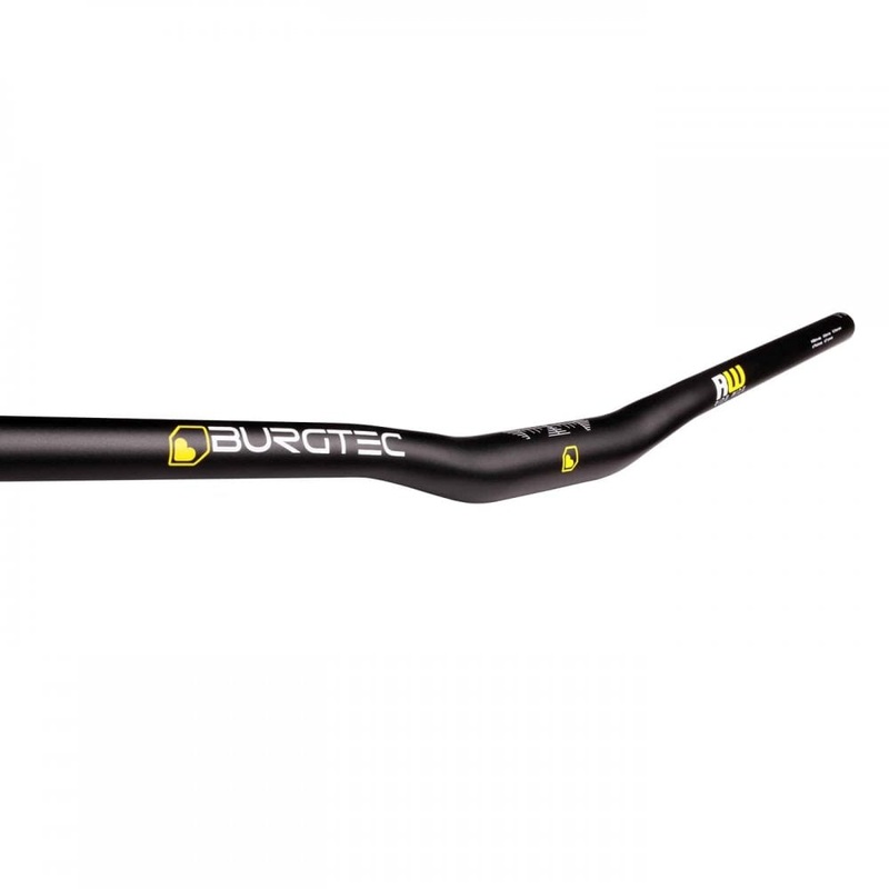 Burgtec RideWide Enduro Alloy Bar 31.8mm Black 15mm Rise