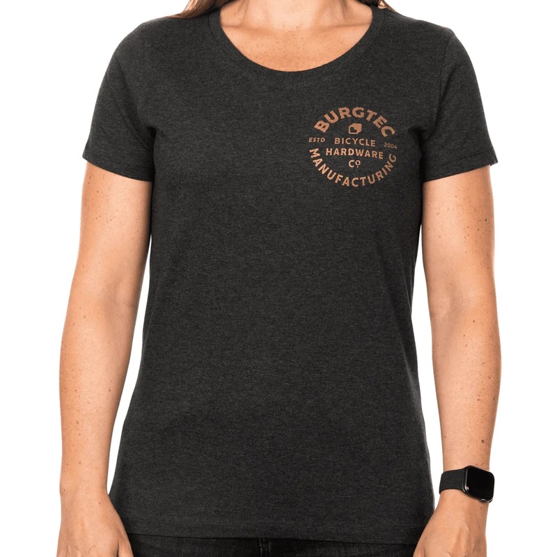 Burgtec Women's Gold Stamp T-Shirt Black S
