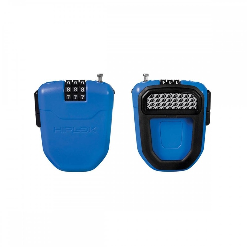 Hiplok FX Wearable Retractable Combination Bike Lock Cyan 100cm
