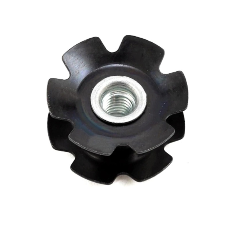 M-Part 1-1/8 Inch Star Nut - 25.4mm Black 2008-01-01 00:00:00 +0000 Pack of 10