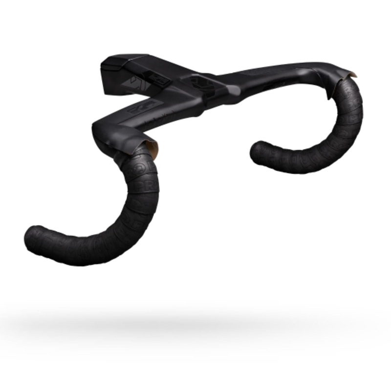 PRO VIBE EVO Carbon Handlebar and Stem Carbon 38cm wide x 105mm