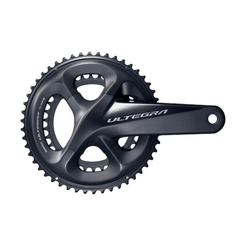 Shimano FC-R8000 Ultegra 11-Speed Double Chainset Grey 50 / 34 teeth 170mm