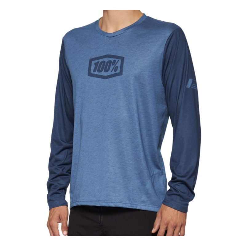 100% Airmatic Long Sleeve MTB Jersey Black S