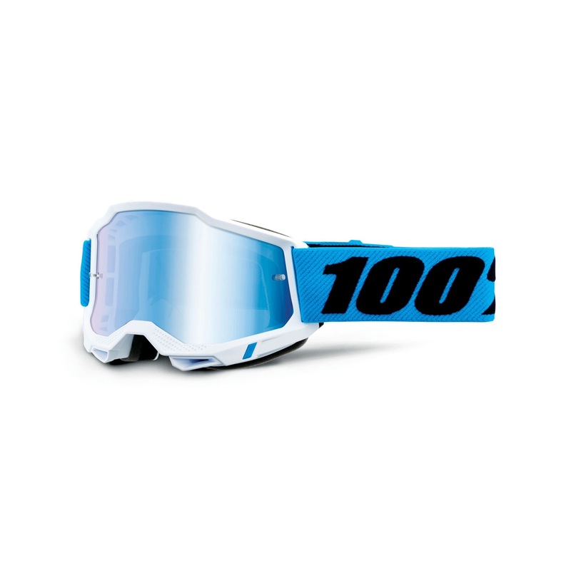 100% Accuri 2 Youth Goggles 2024 Novel / Mirror Blue Lens