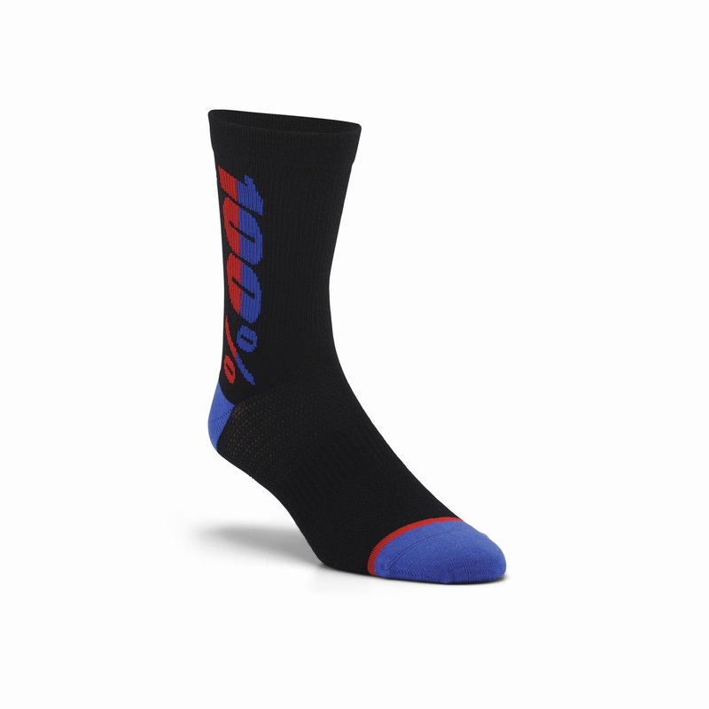 100% Rythym Merino MTB Socks Black S/M