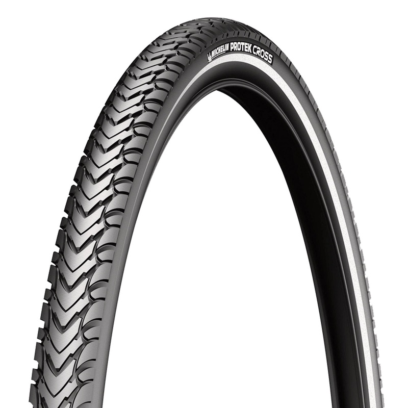 Michelin Protek Cross Tyre Black / Reflective 26 x 1.60