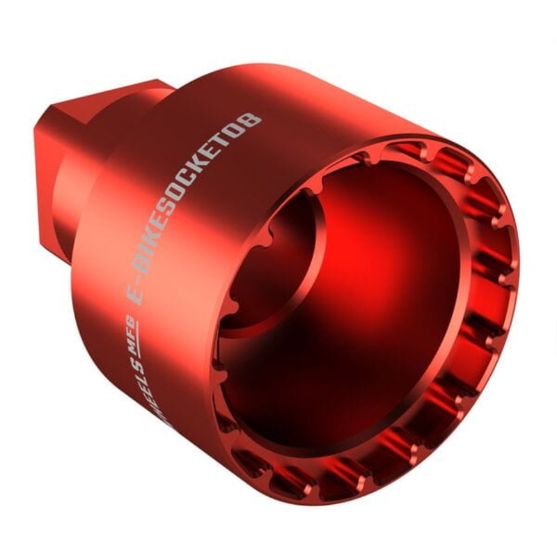 Wheels Manufacturing Bafang Outer M33 E-bike Lockring Tool Red One Size