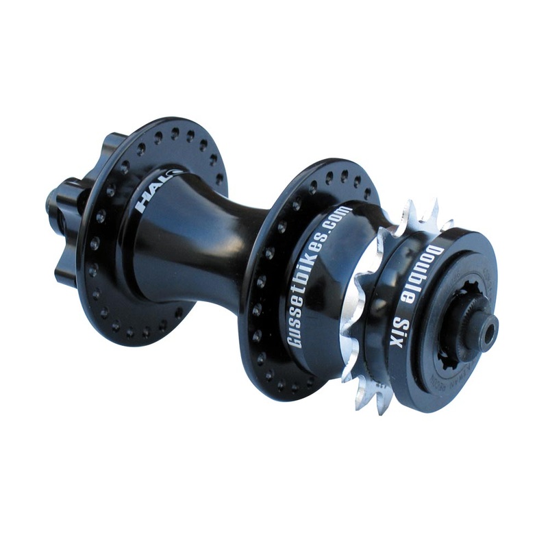 Gusset Double Six Converter - 12T Black 12T