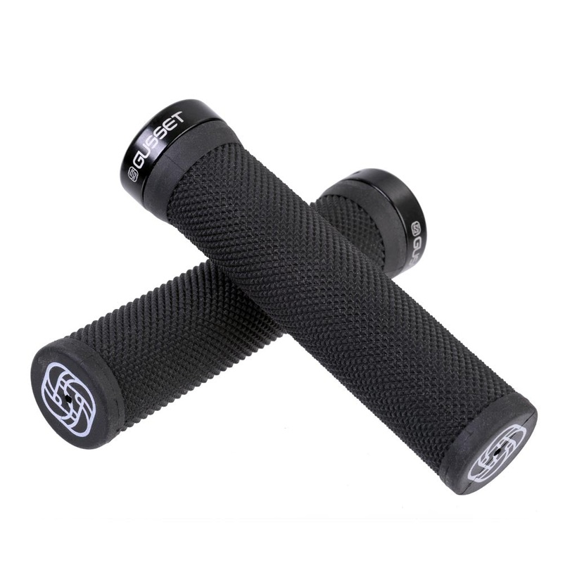Gusset Single File Lock-On Extra Soft Grips Black 133mm