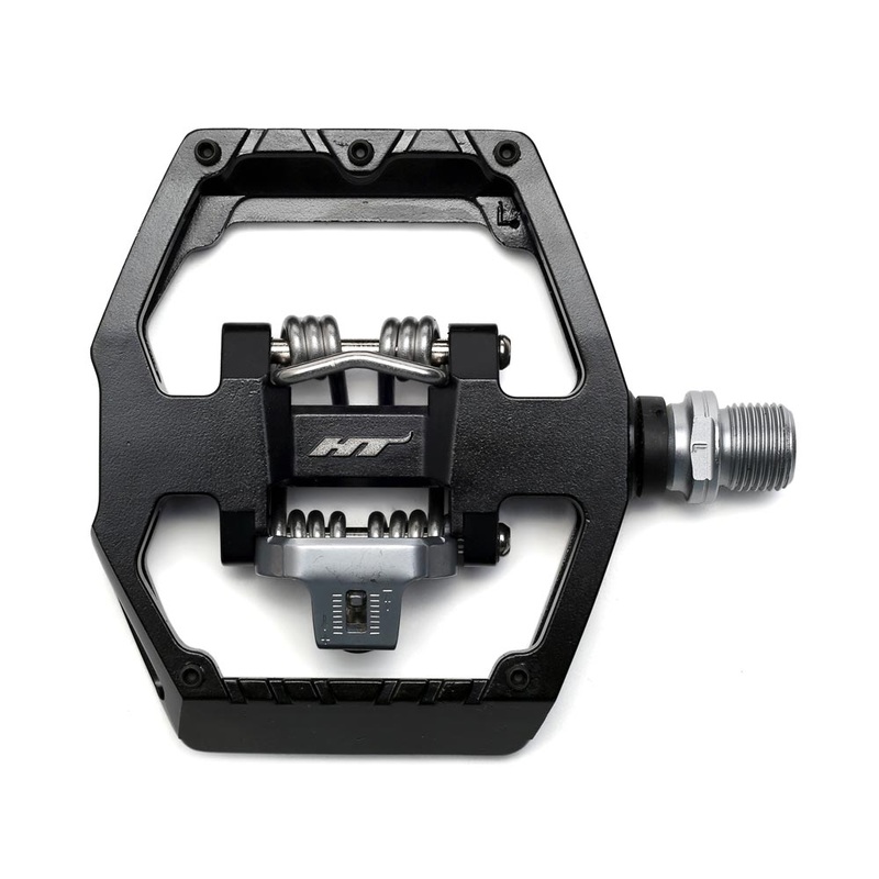HT GD1 Pedals Black 9/16"