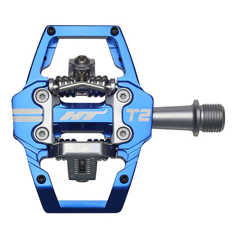 HT T2 Pedals Blue 9/16"