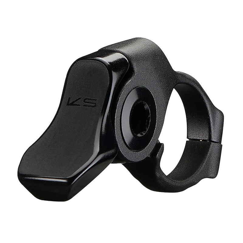 KS KGSL Alloy Dropper Lever Black 31.8mm Alloy