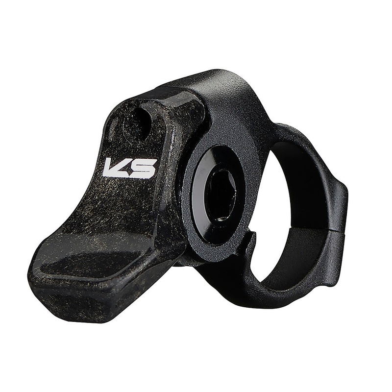 KS KGSL Carbon Dropper Lever Black 31.8mm Carbon