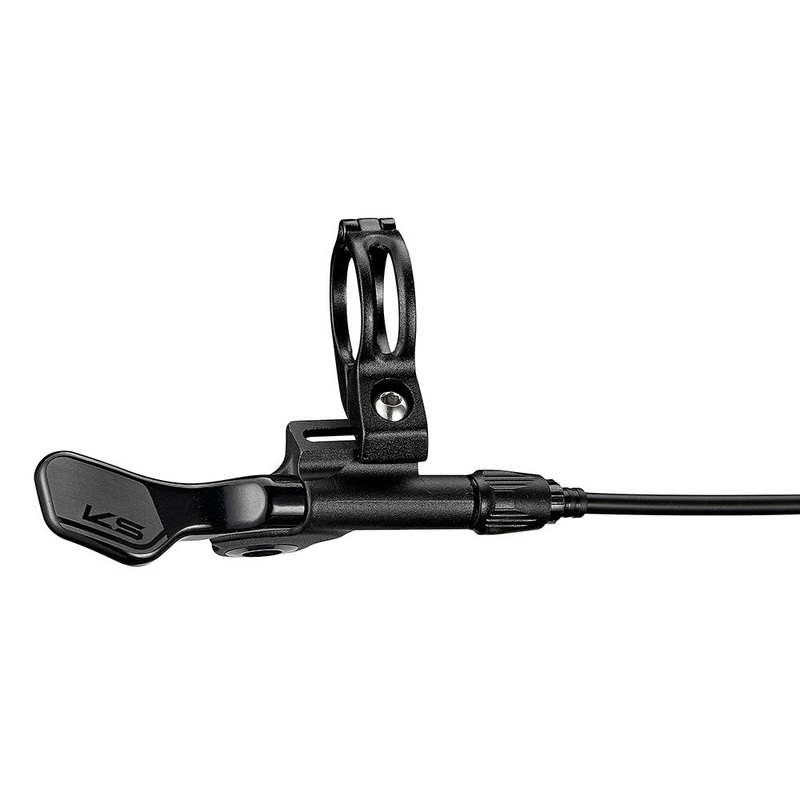 KS Southpaw Alloy Dropper Lever Black Alloy 22.2mm Clamp