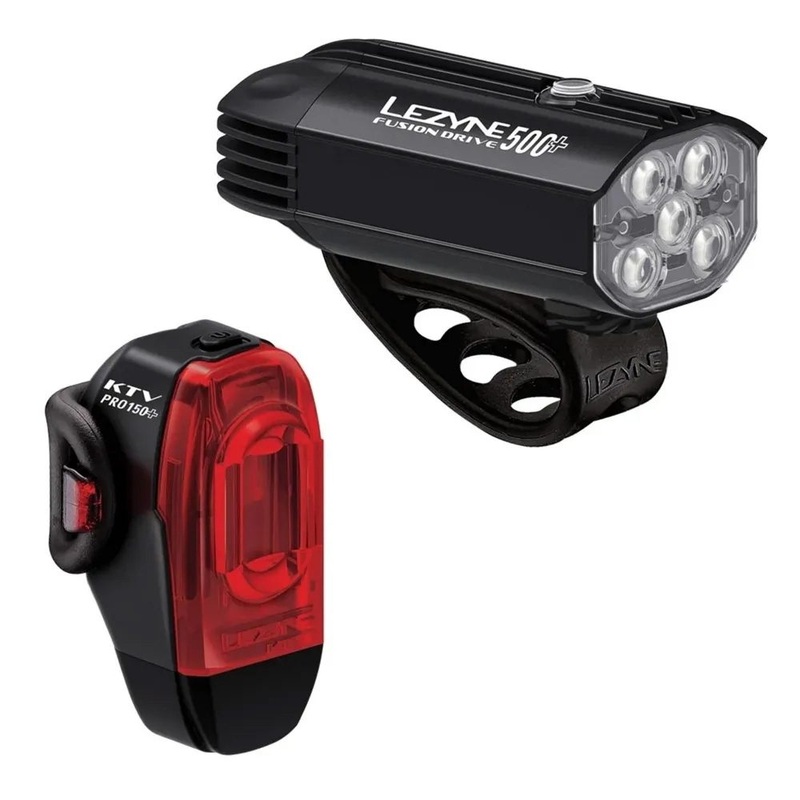 Lezyne KTV Drive Pro 300+ /  KTV Drive Pro+ Light Set Black